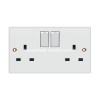 double 13A switched socket