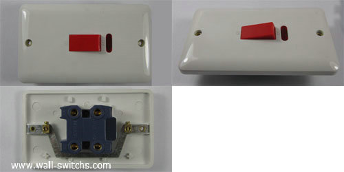 45A switch with neon(3*6)