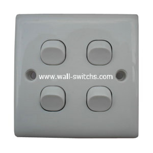4 gang 1way/2way switch 
