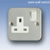 13A socket + switch