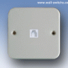 one gang TEL socket