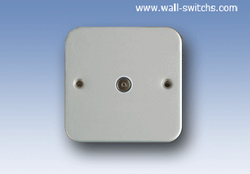 one gang TV socket 