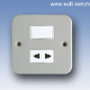 16A multifunction socket+switch