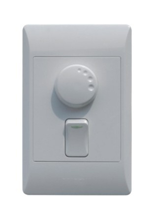 1GANG switch& DIMMER，speed regulation verticalface made in China wall switch socket