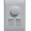 2GANG switch& DIMMER,speed regulation vertical face made in China wall switch socket