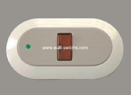 one way one gang switch with neon 