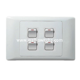 4 lever 1way/2 way switch (4x2)