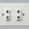 two gang 15A multifunction socket 