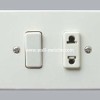 15A multifunction socket+switch