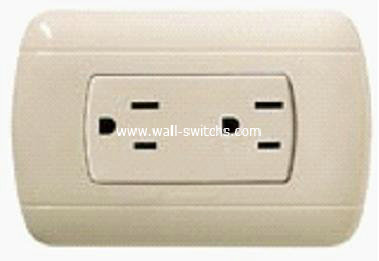double 15A socket