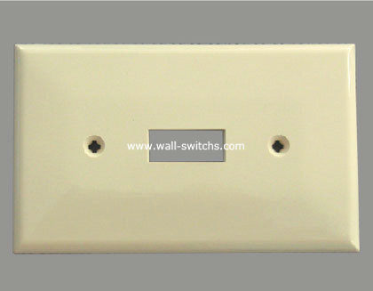  one gang  plate plastic PL. American wall switch