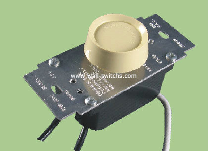 dimmer switch ivory plastic / bakelite panel