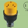 V56 south American 15A/125V receptacles yellow grounding  copper stock electric conduction
