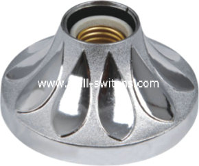 India silver white 4.5 inch E27lamp holder/light socket