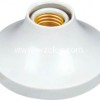 603W:Laos white 4.5 inch（PP/ABS cover+iron/copper contact+alluminium ring ceramics core)E27lamp holder/light socket made in china