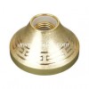 617H:Canada golden 4.5 inch（PP/ABS cover+iron/copper contact+alluminium ring ceramics core)E27lamp holder/light socket made in china