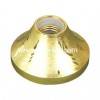 Suez golden 4.5 inch E27lamp holder/light socket