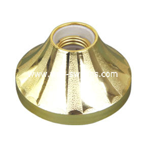 Bolivia golden 4.5 inch E27lamp holder/light socket
