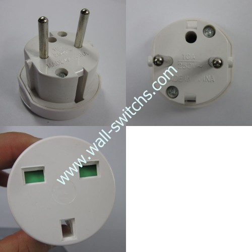 J000424 ABS cover+copper pin change-over plug egypt in china