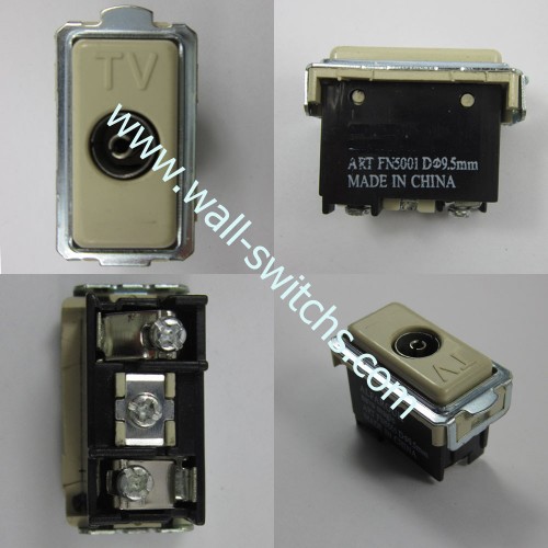 J000438 egytp TV socekt wall socket china pruduce module wall socket
