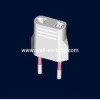 J392:10A two feet round pin socket export to Chile made in China PC