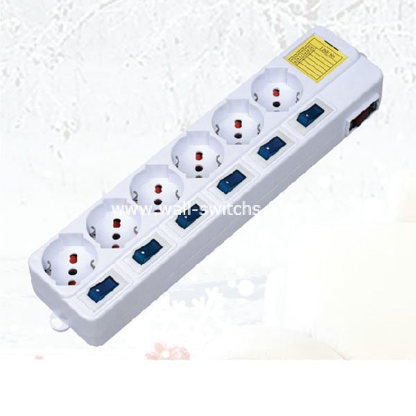 J398:3G1.0MM2*1.5M 16A extension socket