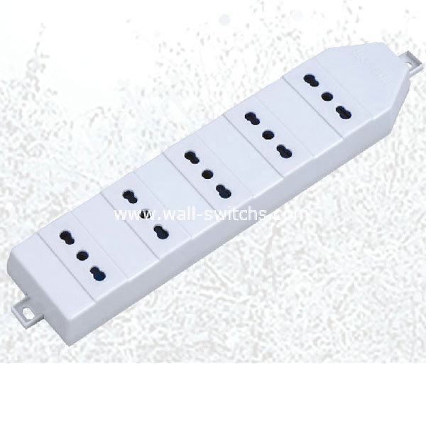 J401:3G1.0MM2*1.5M 16A extension socket