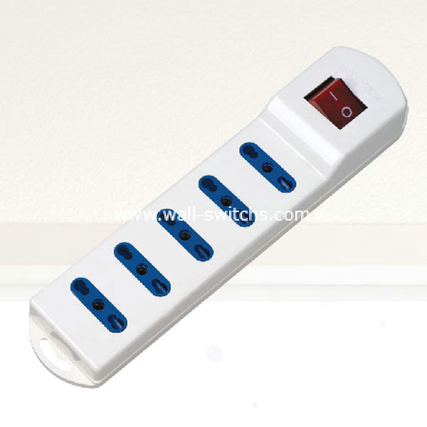 J404:3G1.0MM2*1.5M 16A extension SOCKET