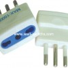 J422:10A plug-10/16A round pin PC copper conductive made in China Italy Chile style adapter/conversion socket