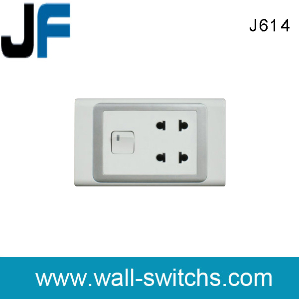 2013 best design Vietnam switched socket outlet J614
