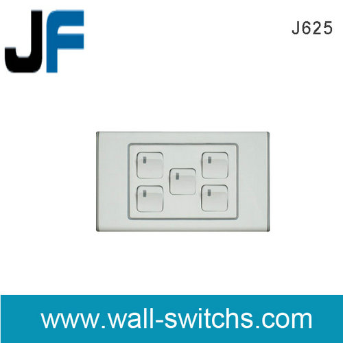 J625 5 gang myanmar switch