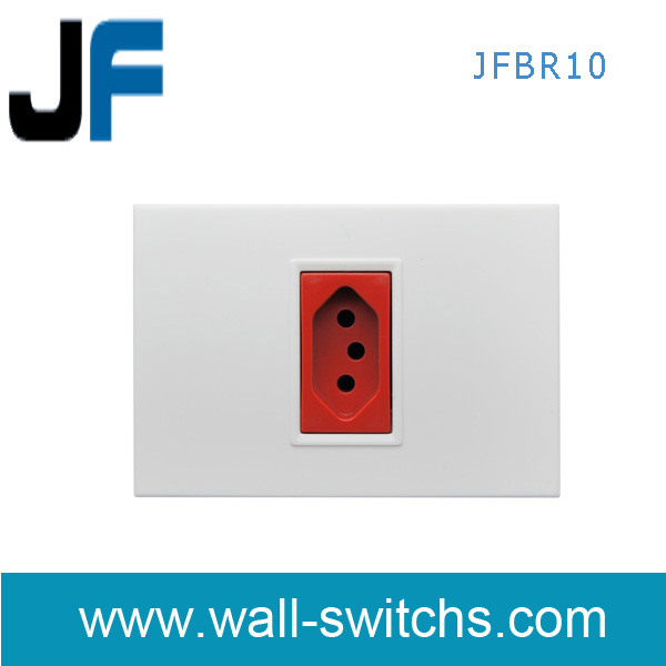 JFBR10 yueqing  brazil wall socket chinese wholesaler