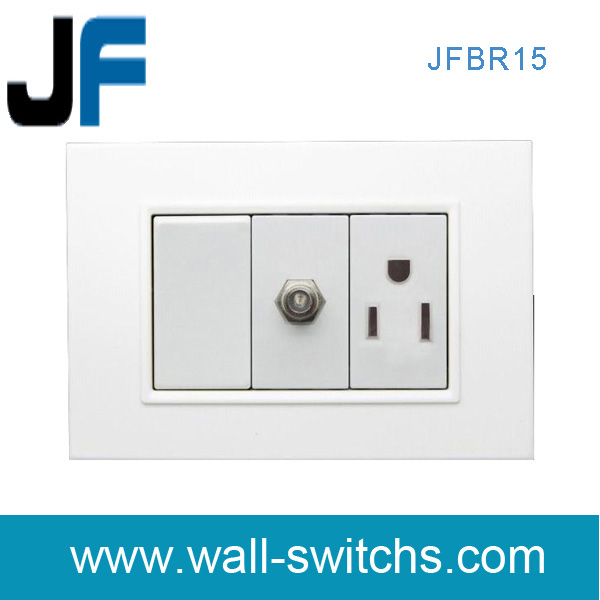 JFBR15 brazil wall-mounted outlet chinese facotry