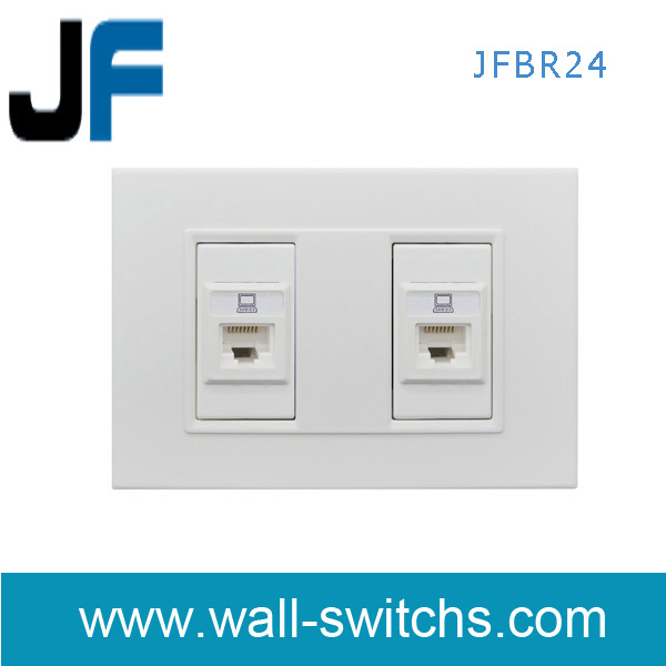 JFBR24 data jack wall mounted