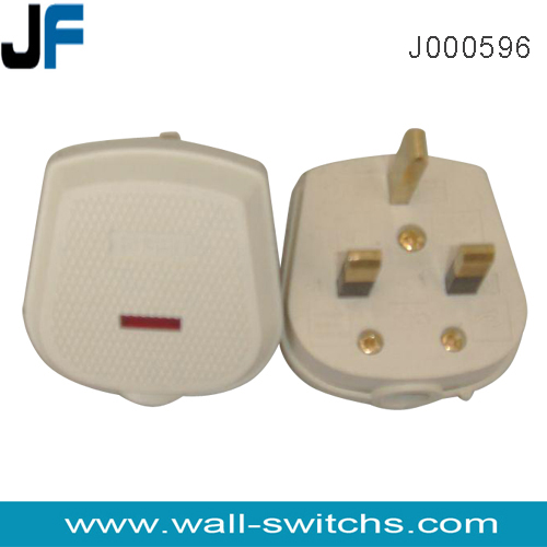  plates three pin plug