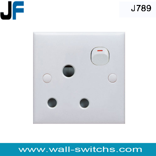 Sudan 15A 3pin switched socket