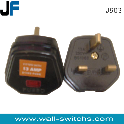  electrical plug and switch