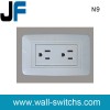 N series:double 15A-3pin socket