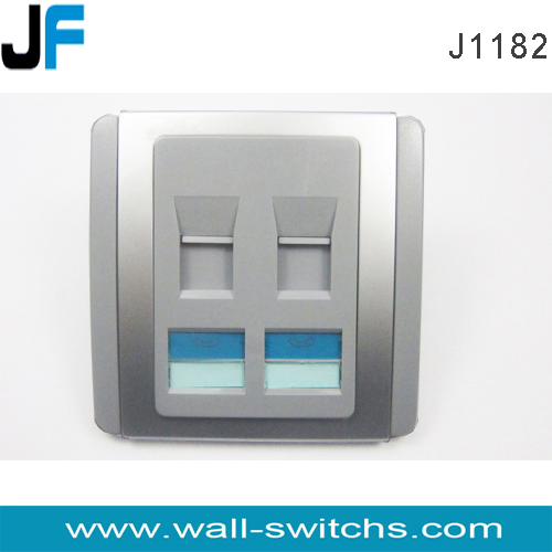 J1182 double TEL socket Seychelles PC double telephone socket