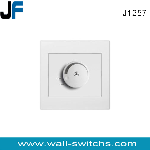 J1257 white colour Zambia PC light dimmer switch