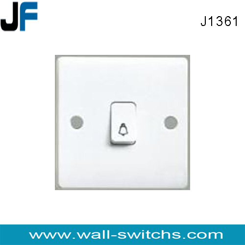 J1361 doorbell push white colour Kenya bakelite doorbell switch